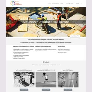 Miniatura del sito web sicurvita.it - Studio Tecnico Ingegner Giovanni Battista Carbone
