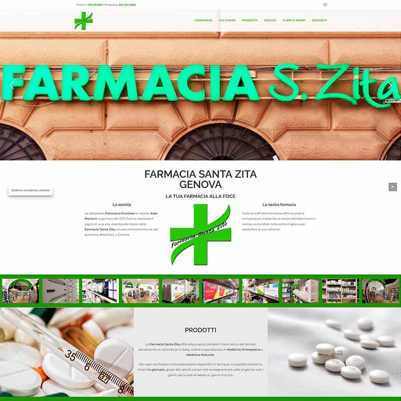 Miniatura Farmacia Santa Zita a Genova: la tua farmacia alla Foce